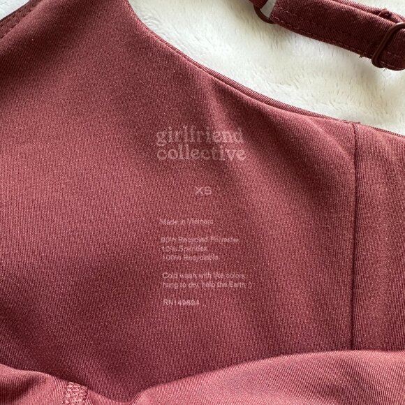 Girlfriend Collective FLOAT Juliet Strappy Bra (Fig) - Picture 5 of 5